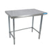 18 Gauge Stainless Steel Work Table With Open Base 48"Wx30"D-cityfoodequipment.com