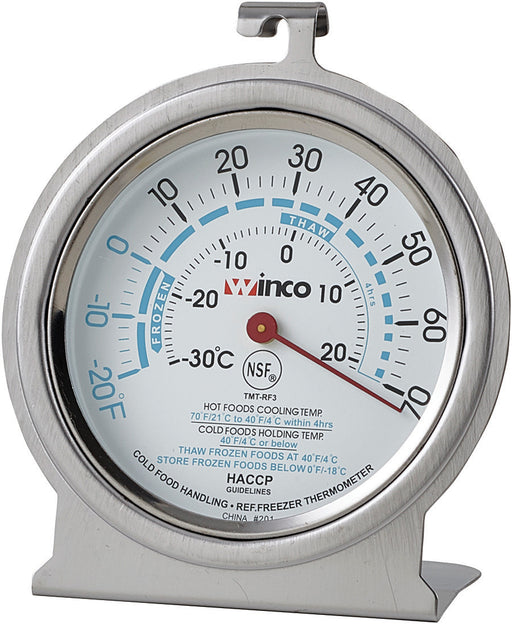 Freezer/Refrig Thermometer, 3" Dial (12 Each)-cityfoodequipment.com