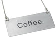Chain Sign, "Coffee", S/S (12 Each)-cityfoodequipment.com