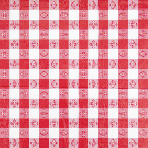 Table Cloth, 52" x 90", Oblong, Red (12 Each)-cityfoodequipment.com