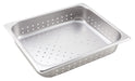 Perforated Steam Pan, Half-size, 2-1/2", S/S (6 Each)-cityfoodequipment.com