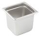Anti-jam Steam Pan, 1/6 Size, 6", 25 Ga S/S (12 Each)-cityfoodequipment.com