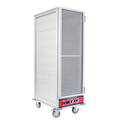 BevLes Full Size Insulated HPC Proofing & Holding Cabinet, in Silver-cityfoodequipment.com