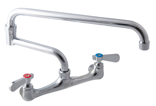 Workforce Standard Duty Faucet with 18" Double-Jointed Swing Spout-cityfoodequipment.com