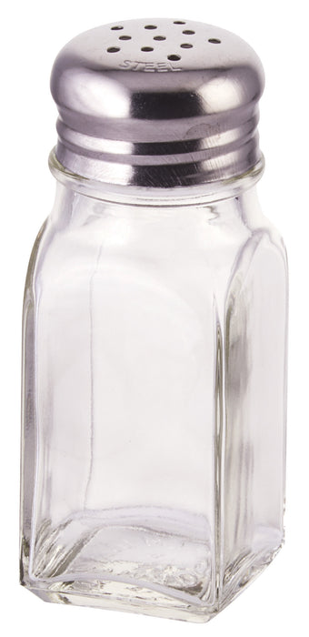 Square Shaker, 2oz, Mushroom Top (12 Dozen)-cityfoodequipment.com