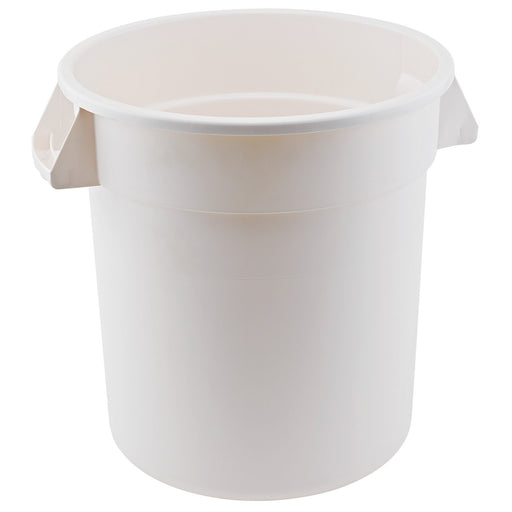 20 Gallon Round Trash Can, White (1 Each)-cityfoodequipment.com