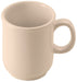 8oz Melamine Bulbous Mugs, Tan (4 Dozen)-cityfoodequipment.com