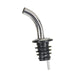 Metal Pourers, Gooseneck Spout, Black Plastic Stopper (12 Dozen)-cityfoodequipment.com