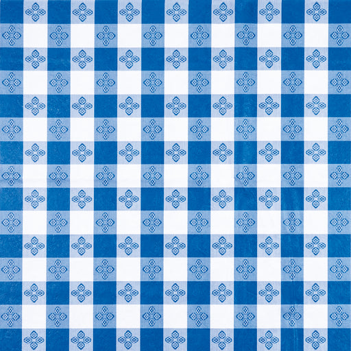 Table Cloth, 52" x 70", Oblong, Blue (12 Each)-cityfoodequipment.com