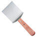 Steak/Burger Turner, Offset, Wooden Hdl, 4" x 3-3/4" Blade (12 Each)-cityfoodequipment.com