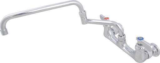 Optiflow Heavy Duty Faucet with 18" Double-Jointed Swing Spout-cityfoodequipment.com