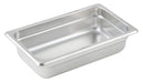 Anti-jam Steam Pan, 1/4 Size, 2-1/2", 23 Ga S/S (12 Each)-cityfoodequipment.com