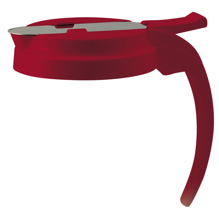 Lid for 32oz, 48oz Syrup Dispenser, Red (24 Each)-cityfoodequipment.com