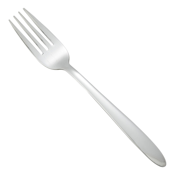 Flute Dinner Fork, 18/0 Heavyweight (50 Dozen)-cityfoodequipment.com