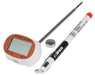 Digital Thermometer, 1-3/16" LCD, 4-3/4" Probe, White (12 Each)-cityfoodequipment.com