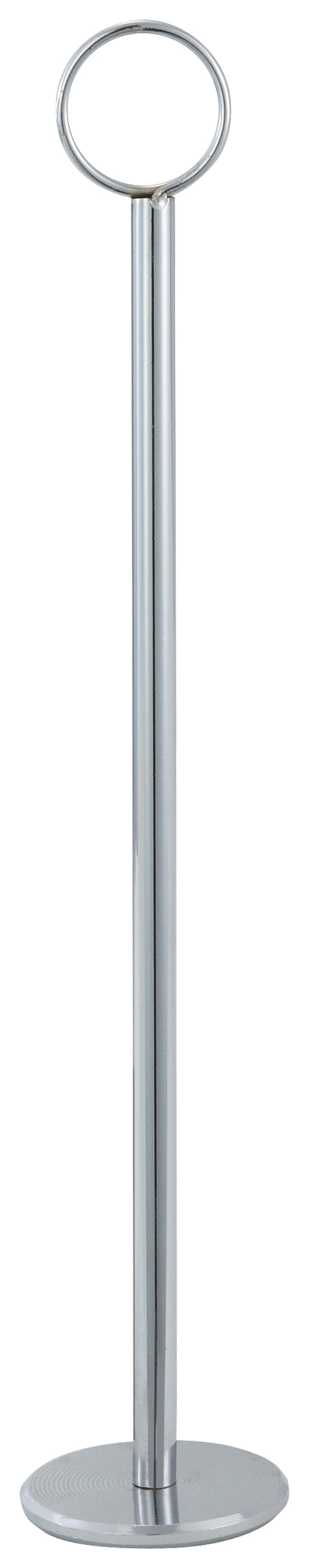 12" Table Number Holder, Chrome (12 Each)-cityfoodequipment.com