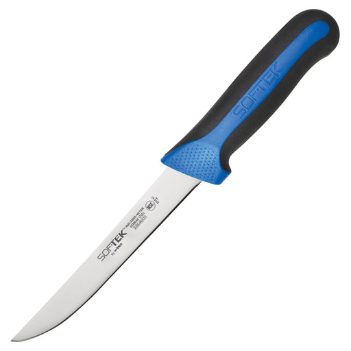 SofTek, 6" Boning Knife, Wide, Soft Grip Handle (6 Each)-cityfoodequipment.com