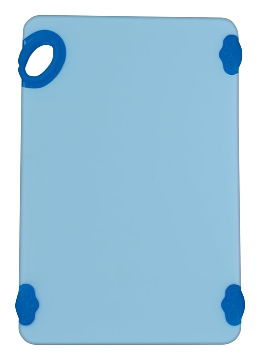 Cutting Board with Hook, 12" x 18" x 1/2", FULL COLOR Blue (6 Each)-cityfoodequipment.com