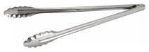 16" S/S Utility Tong, Medium Weight, 0.6mm (12 Each)-cityfoodequipment.com