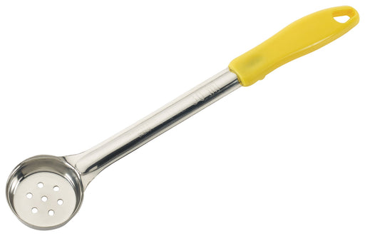 1oz Perf Food Portioner, One-piece, Yellow, S/S (12 Each)-cityfoodequipment.com