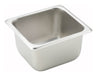 Straight-sided Steam Pan, 1/6 Size, 4", 25 Ga S/S (12 Each)-cityfoodequipment.com