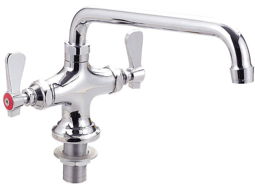 Optiflow Faucet, interchangeable 18" Double-Jointed Swing spout-cityfoodequipment.com