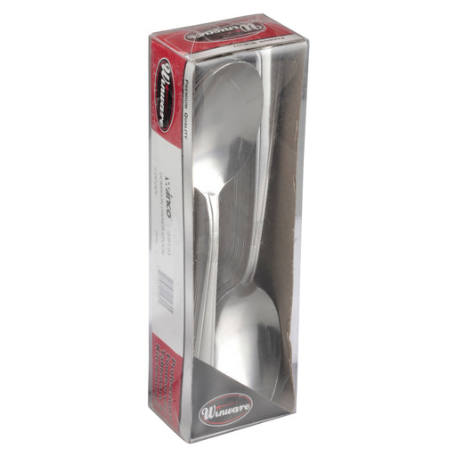Dominion Dinner Spoon, 2doz/pk, 18/0 Medium Weight (24 Pack)-cityfoodequipment.com