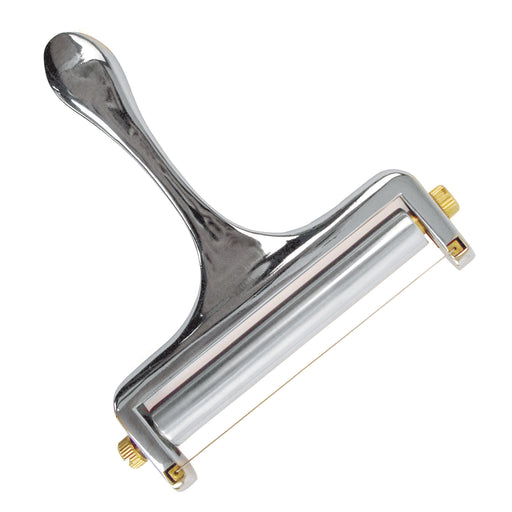 Thunder Group SLKCC005 Cheese Slicer w/ Aluminum Roller & Zinc Alloy Handle, Chrome Plated - 36, (each)-cityfoodequipment.com