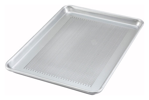 18" x 26" Alu Sheet Pan, Perforated, 16 Gauge (12 Each)-cityfoodequipment.com