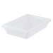 Food Storage Box , 12" x 18" x 3", White, PP (6 Each)-cityfoodequipment.com