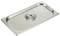 S/S Steam Pan Cover, 1/3 Size, Solid (12 Each)-cityfoodequipment.com