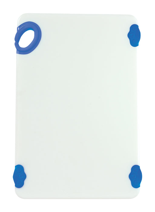 Cutting Board with Hook,12"x18"x1/2",Blue (6 Each)-cityfoodequipment.com
