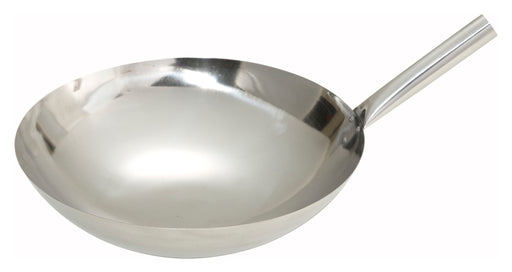 14" S/S Wok, Nailed Joint (12 Each)-cityfoodequipment.com
