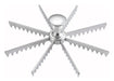 8 Cut, Pie/Cake Marker, Alu (12 Each)-cityfoodequipment.com