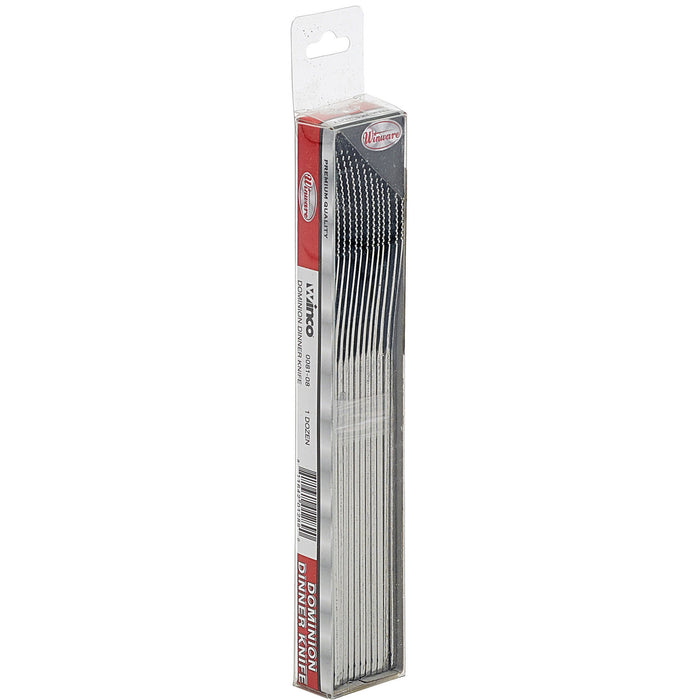 Dominion Dinner Knife, 1doz/pk, 18/0 Medium Weight (24 Pack)-cityfoodequipment.com