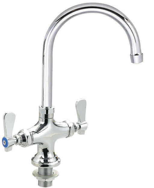 Optiflow Faucet, Interchangeable 5" Gooseneck Spout-cityfoodequipment.com