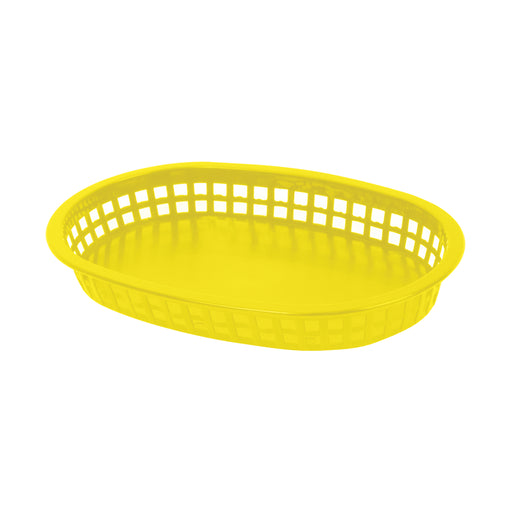 10 3/4" OBLONG BASKET, YELLOW LOT OF 1 (Dz)-cityfoodequipment.com