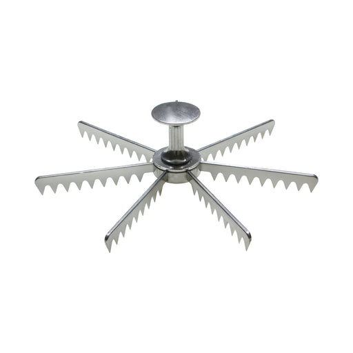 Thunder Group ALPMA007 7 Cut Pie Marker, Aluminum - 12, (each)-cityfoodequipment.com