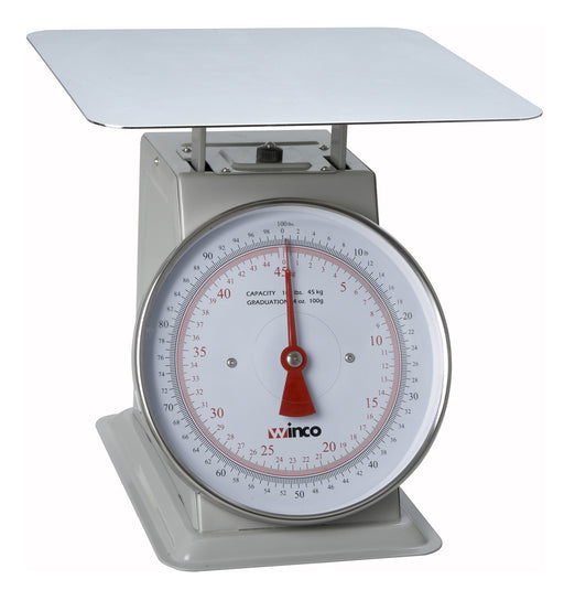 100Lbs Receiving Scale, 9" Dial (2 Each)-cityfoodequipment.com