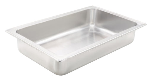 Water Pan, Full-size, 4", Dripless, S/S (6 Each)-cityfoodequipment.com