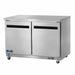 Freezer Undercounter, Reach-In, Two-Section, 48"W, 10.1 Cu. Ft. Capacity, El-cityfoodequipment.com