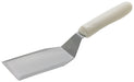 Hamburger Turner w/Offset, White PP Hdl, 5-1/8" x 2-7/8" Blade (12 Each)-cityfoodequipment.com