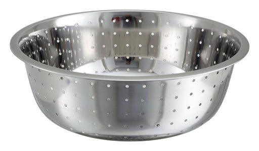 15" Colanders, Chinese Style, 5mm Holes, S/S (12 Each)-cityfoodequipment.com