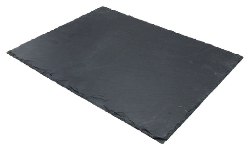 Ardesia Tavo 15-3/4" x 11-1/2" Slate Rectangular Platter, 6 pcs/pack (2 Pack)-cityfoodequipment.com