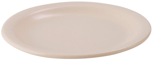 6-3/8" Melamine Round Plates, Tan (4 Dozen)-cityfoodequipment.com