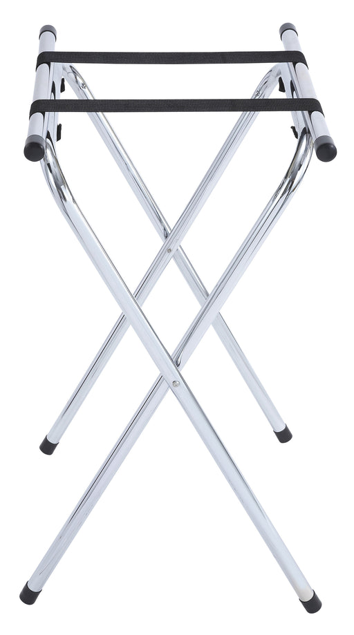 Folding Tray Stand, 31"H, Chrome (6 Each)-cityfoodequipment.com