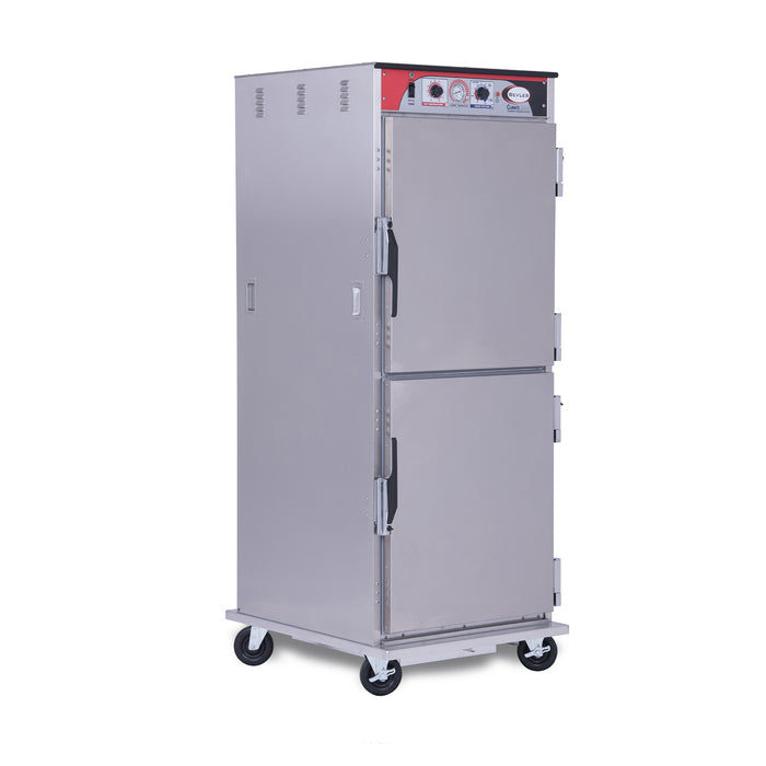 BevLes Climate Select Full Size Humidity Controlled Heated Holding Cabinet, in Silver-cityfoodequipment.com