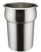 Winco Prime 2.5qt S/S Inset, NSF (6 Each)-cityfoodequipment.com