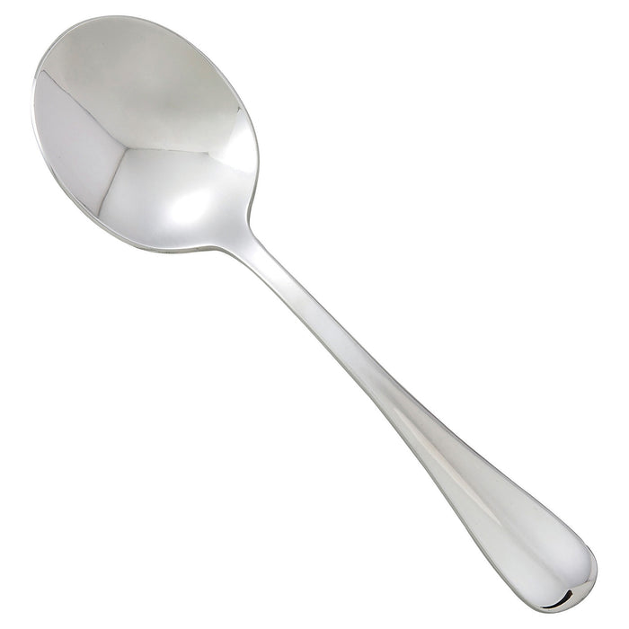 Stanford Bouillon Spoon, 18/8 Extra Heavyweight (25 Dozen)-cityfoodequipment.com