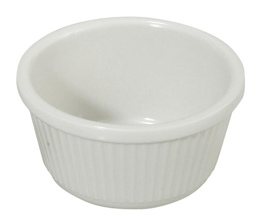 4oz Fluted Ramekins, White (8 Dozen)-cityfoodequipment.com